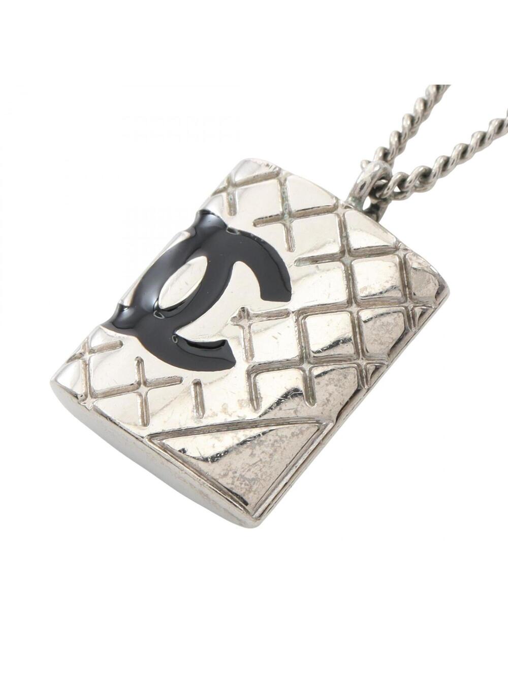 Chanel Cambon Pendant Necklace Metal #275996C92B